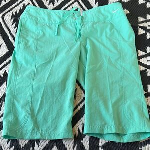 Nike Women's Aqua Athletic Shorts   D